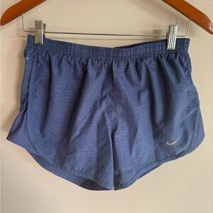 Nike Women's Athletic Shorts in Slate Blue/ purple XS